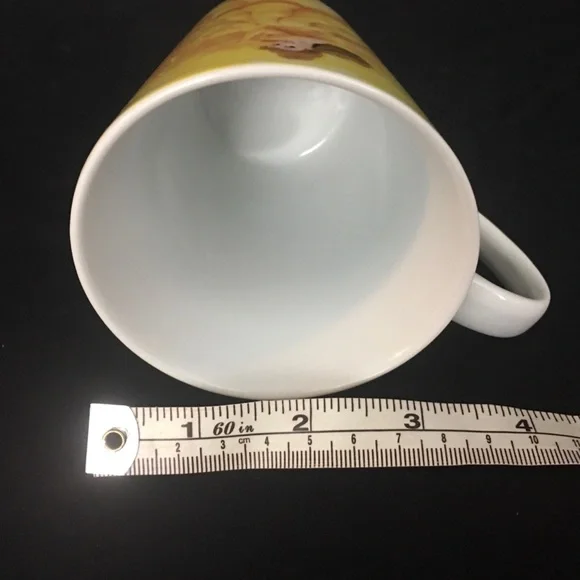 Disney Beauty & the Beast Mug Princess BELLE Coffee Cup Tea 10 oz Yellow Gown - Picture 14 of 14